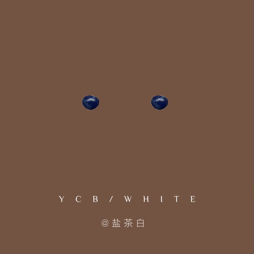 「Blue蓝调时刻」小巧耳钉子！