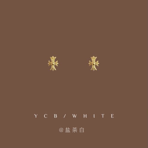 「祈愿十字架」mini耳钉子！