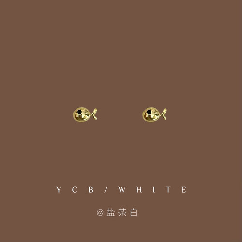 「七秒记忆鱼」mini小耳钉！
