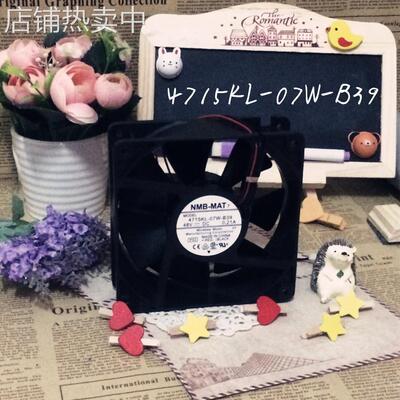 日本NMB美培亚风扇 4715KL-07W-B39 12038 48V 2线 变频器风扇