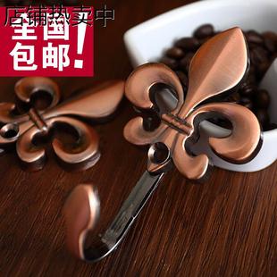 新品 饰钩固定 欧式 豪华窗帘挂钩墙钩壁钩复古窗帘绑带钩高档配件装