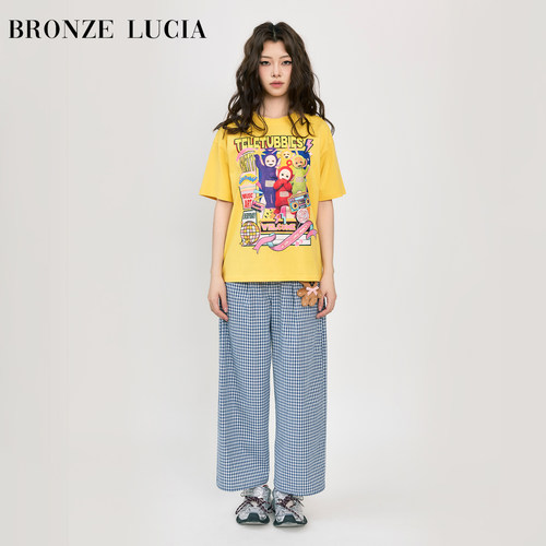 Bronze Lucia亮黄色天线宝宝联名T恤