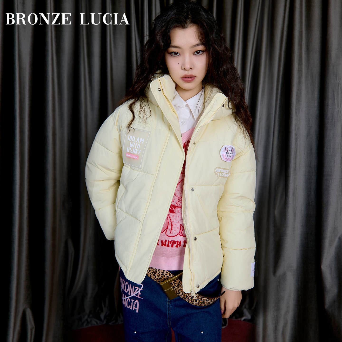 Bronze Lucia奶黄喵喵梦旅棉服原创设计冬季保暖棉衣少女面包外套,女装/女士精品,棉衣/棉服,淘宝优惠券,粉丝福利购,淘宝优惠卷