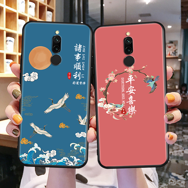 磨砂潮壳 防摔软套 精美彩绘