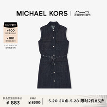 风无袖 2件85折 KORS 女士工装 牛仔连衣裙 MICHAEL