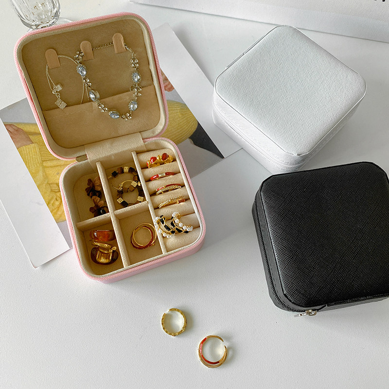 迷你盒便携式首饰收纳盒旅行高档精致小巧耳钉戒指项链耳环手饰品,饰品/流行首饰/时尚饰品新,首饰盒,淘宝优惠券,粉丝福利购,淘宝优惠卷