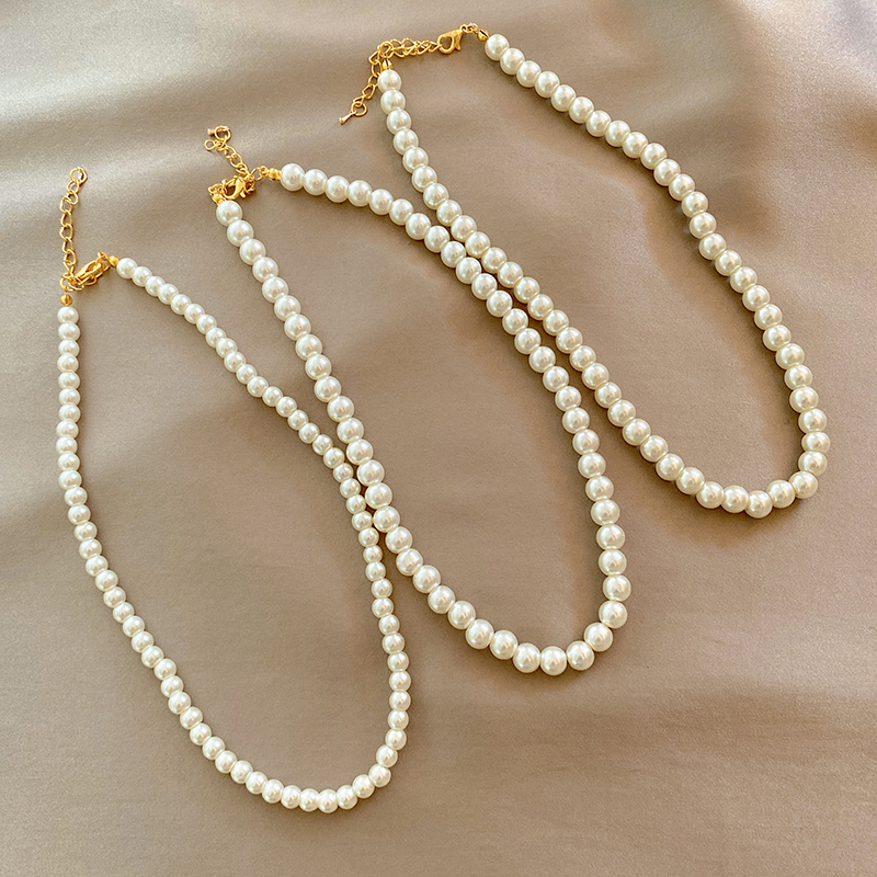 那片海轻奢珍珠项链女