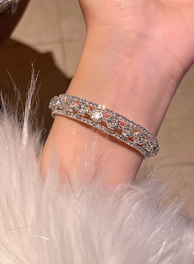 闪耀满钻手镯宴会辣妹手镯