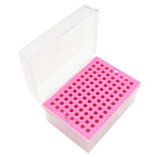 实验室专用罗本德10ul100ul200ul1ml5ml10ml 60/96/100孔吸头盒环保设计耐酸碱耐腐蚀枪头盒吸嘴TIP头盒空盒