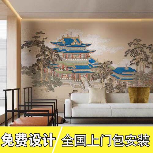 壁纸墙纸墙布全国上门安装