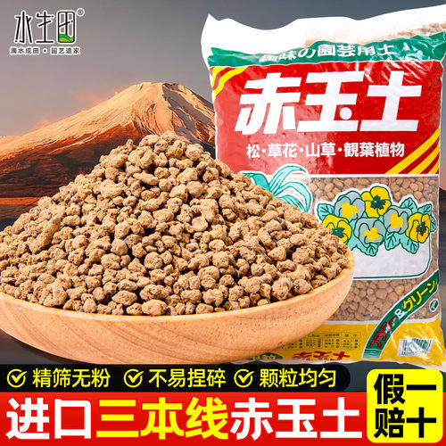 日本进口赤玉土硬质多肉颗粒土