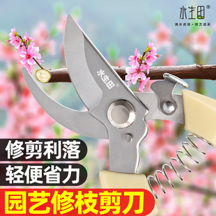 园艺剪刀花剪花艺修枝剪强力果树摘果专用园林剪粗枝神器家用剪子