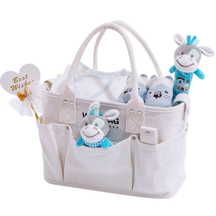 婴儿礼物见面衣服新生儿礼盒满月初生刚出生送宝宝用品待产催生包