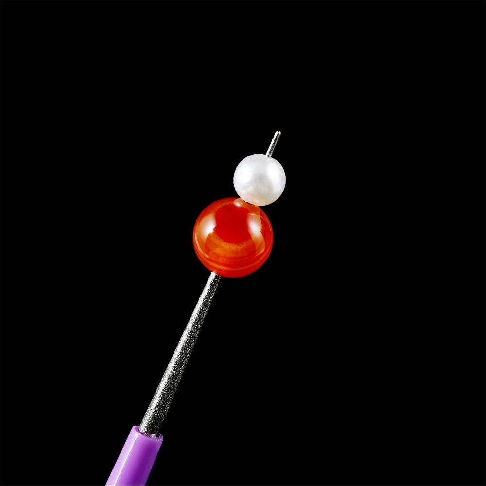 针形喇叭锉文玩修孔器扩孔器钻孔打磨工具滴胶水晶串珠手捻钻