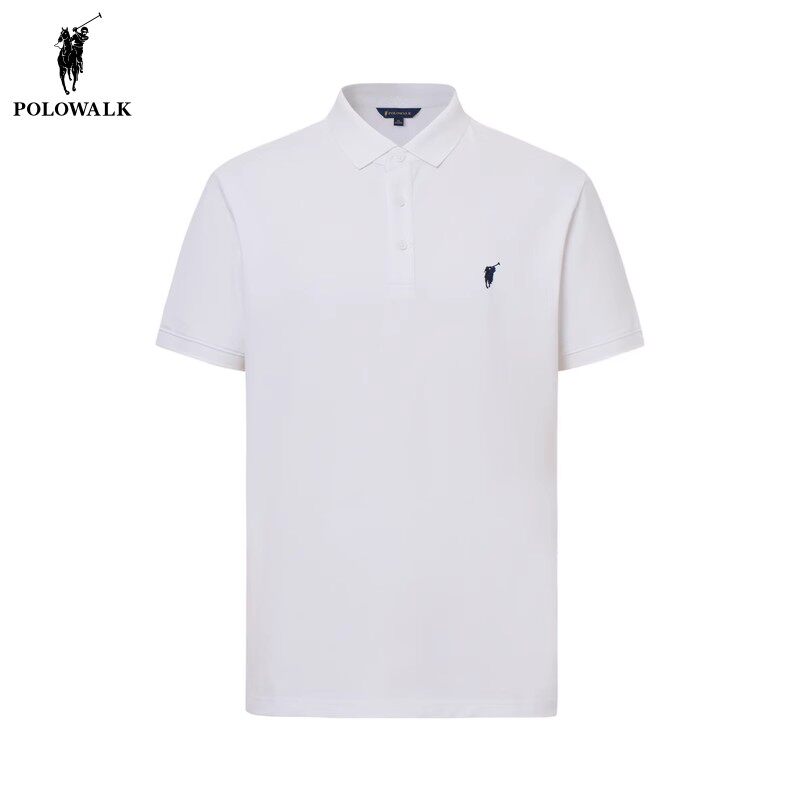 POLOWALK男士商务休闲短袖polo衫图片