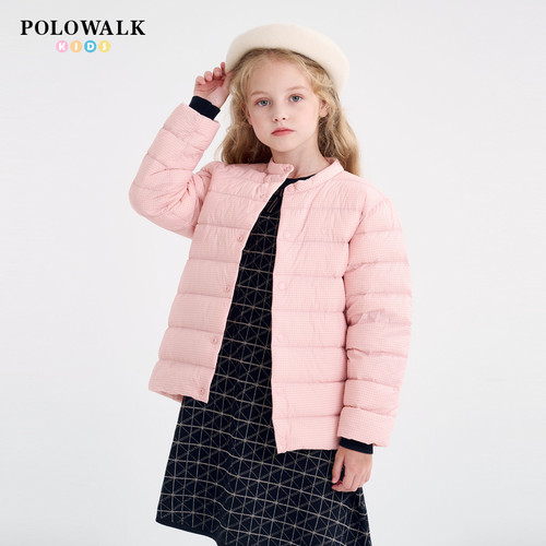 商场同款儿童轻薄保暖羽绒服外套