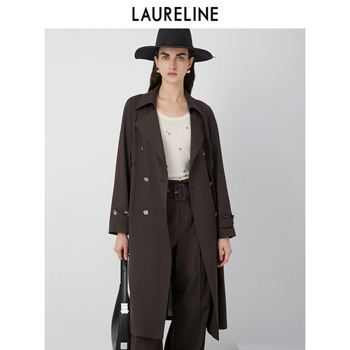 LAURELINE/洛瑞琳长风衣