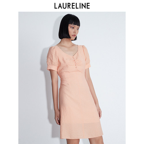 LAURELINE/洛瑞琳梭织连衣裙