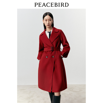 太平鸟女装2025冬季新款大衣