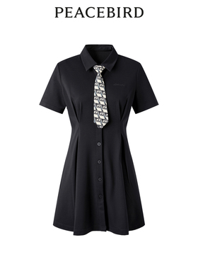 太平鸟女装夏季学院风学院风印花碎花裙A3FAD2F07