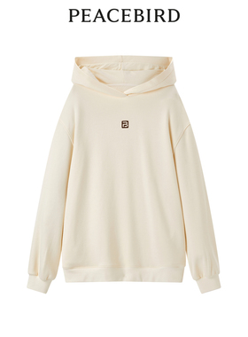 太平鸟女装冬季沃克连帽简约休闲卫衣AGCRD4389