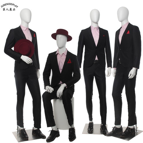 服装店模特道具男全身潮流休闲假模特橱窗陈列人台展示架西装模特