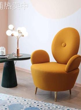 北欧设计师创意丹麦现代单人时尚阳台AYI个性设计艺术高背沙发椅