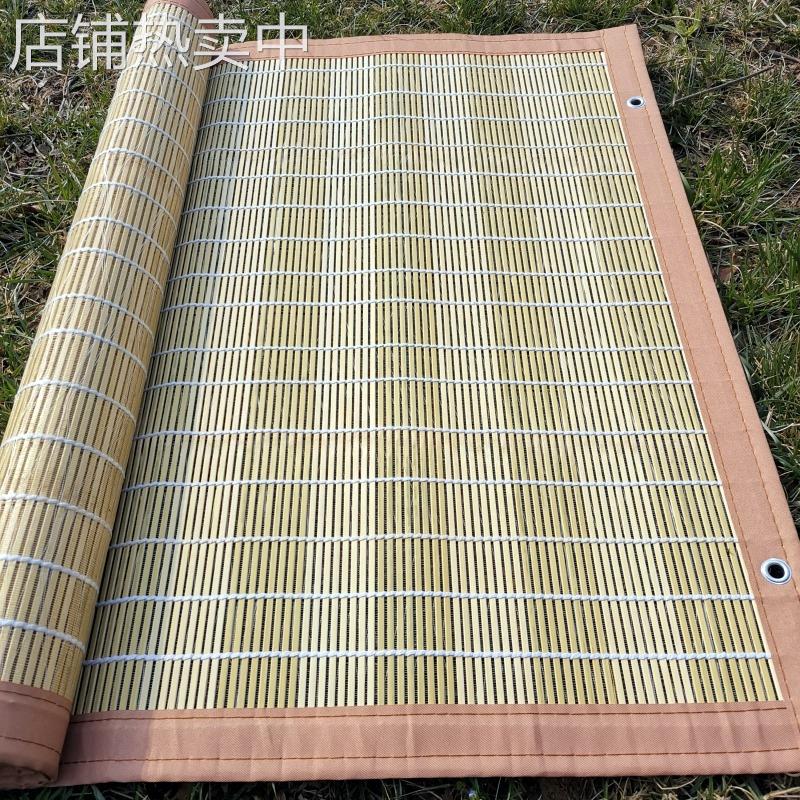 竹帘子门帘不染色竹门帘家用防蚊天然竹子门帘禅意遮挡竹