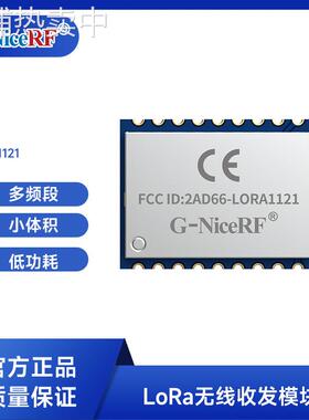CE/FCC LR1121方案开发 sub-GHz 2.4GHz卫星频段射频模块LoRa1121
