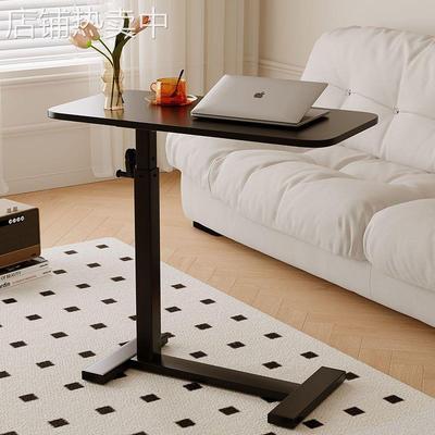 电脑桌可折叠家用站立式升降工作台移动床边办公电脑桌沙发桌边几