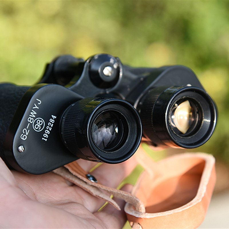 62式望远镜高清高倍双筒变金属测距8倍户外夜视T看月亮专业望远镜