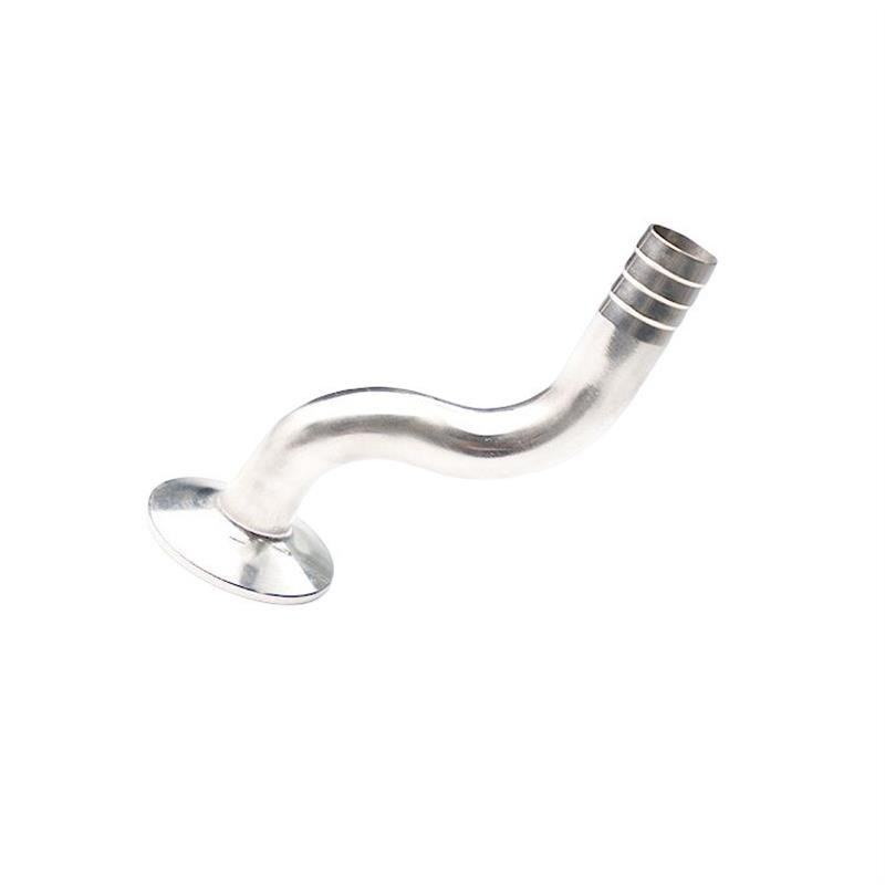 源通304卫生级快装S型水嘴弯头不锈F钢焊接皮管管接头卡箍卡盘弯