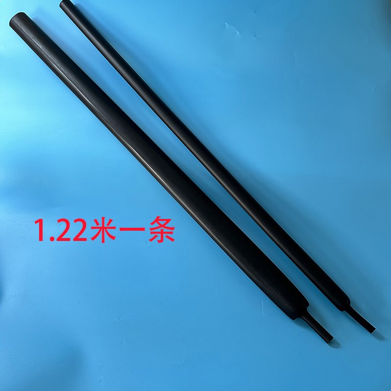 双壁热缩管6倍收缩加厚黑色透明热缩管K电线防水含带胶双壁套管
