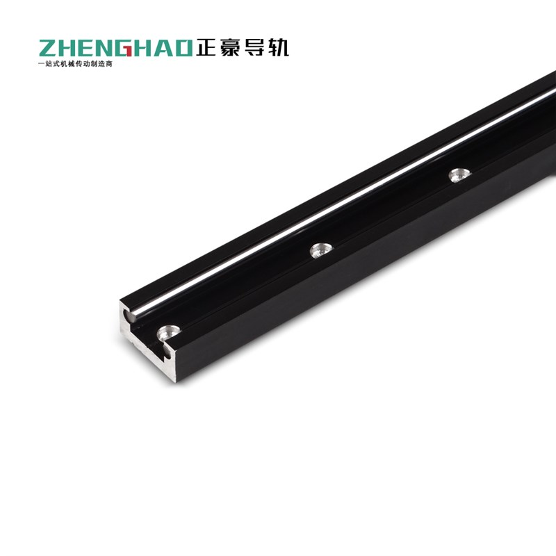 SGR内置双轴心滚轮直线导t轨黑色 无/带梅花锁紧手柄滑块 线性导