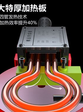 电子恒温热熔器PPmR水管热熔机PE110熔接器大功率焊接器水电工程