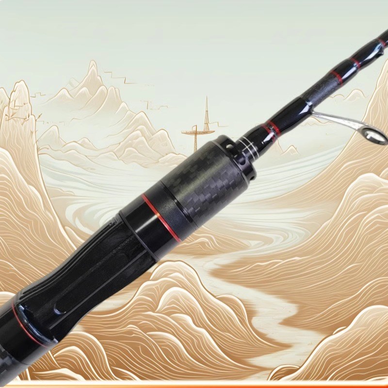 微物迷你路亚竿短节伸缩路亚鱼竿uBl马口套装鱼竿翘嘴实心马口全