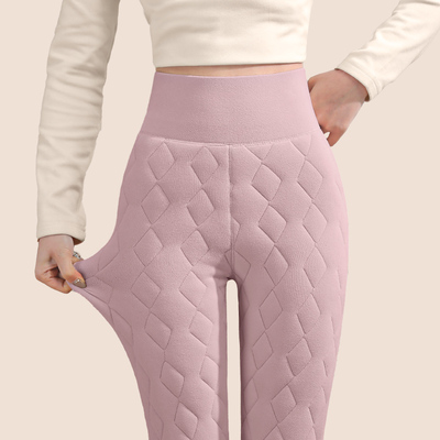 羊毛蚕丝填充冬季加入打底裤