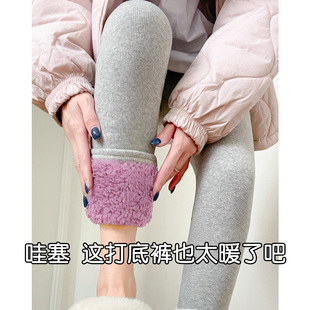 内穿加厚秋裤 2025新款 冬打底裤 女东北特厚棉裤 云感朵绒护腰保暖裤