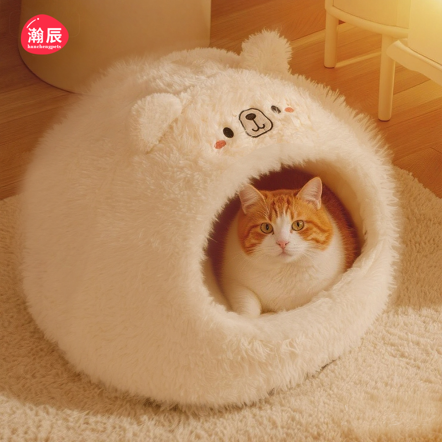 猫窝冬天保暖封闭式房子窝