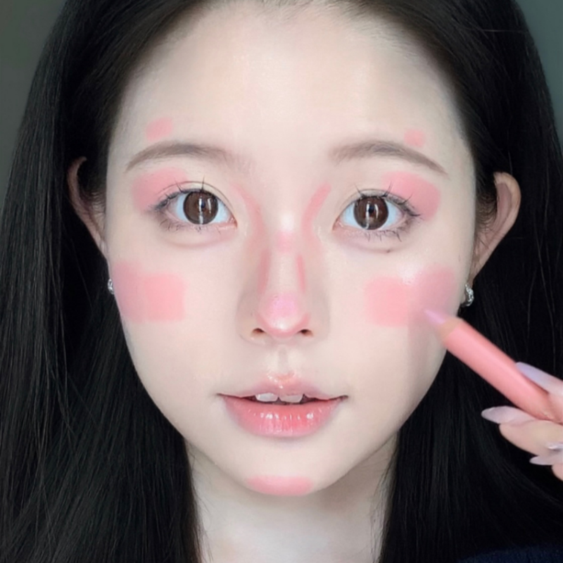 Jaden同款腮红笔！双头腮红笔