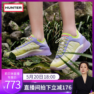 休闲鞋 徒步鞋 春夏新款 Hunter女鞋 撞色跑步鞋 新品 莉贝琳推荐