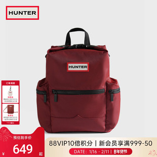 HUNTER情侣款户外双肩包背包书包顶扣尼龙防泼水小号旅行登山包