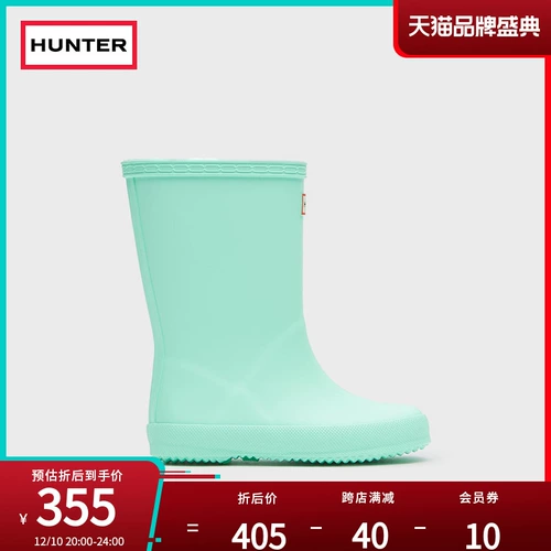 Матовые многоцветные детские нескользящие высокие сапоги