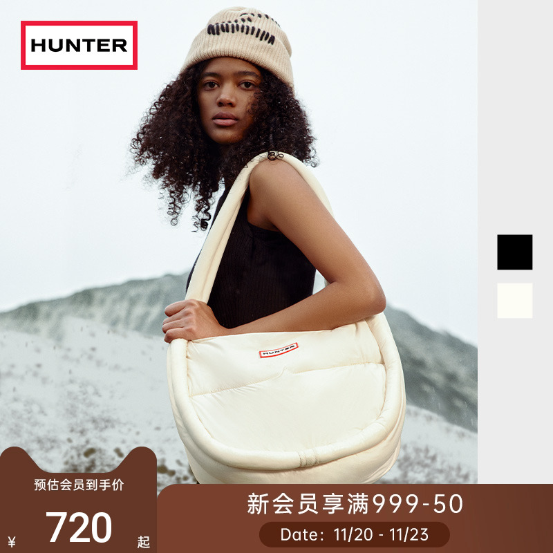 HUNTER泡芙HOBO包大号防泼水单肩包情侣包时尚通勤简约旅行休闲包