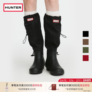 HUNTER女靴经典惠灵顿易收纳高筒靴户外防滑露营鞋靴休闲鞋女鞋
