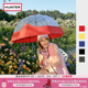 HUNTER休闲纯色透明防水雨天英伦风便携情侣成人泡泡雨伞