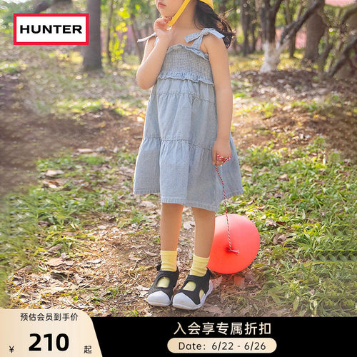 Hunter小童旅行系列凉鞋