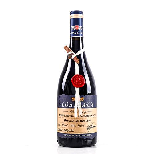 意大利原汁进口17度老藤风干红葡萄酒750ML*6支