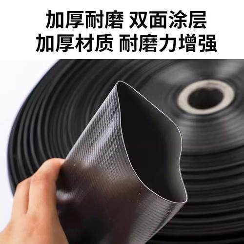 农用灌溉无孔主管带 微喷滴灌黑主管 PE塑料水带软管2寸2.5寸3寸4
