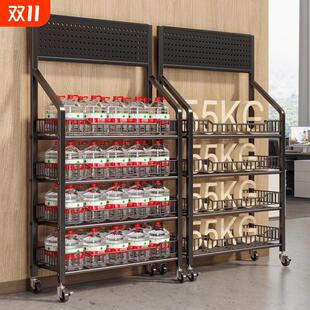 外卖置物架放家门口快递架子入户门外餐饮盒家用收纳架多层移动